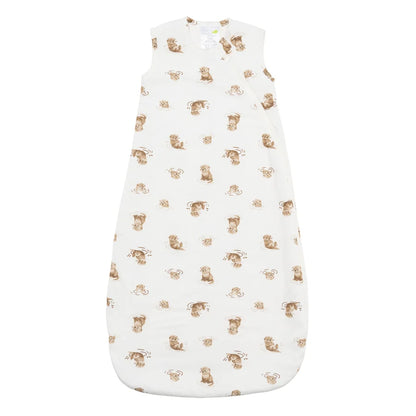 Sac de nuit matelassé en bambou - Loutres (1.0 tog)