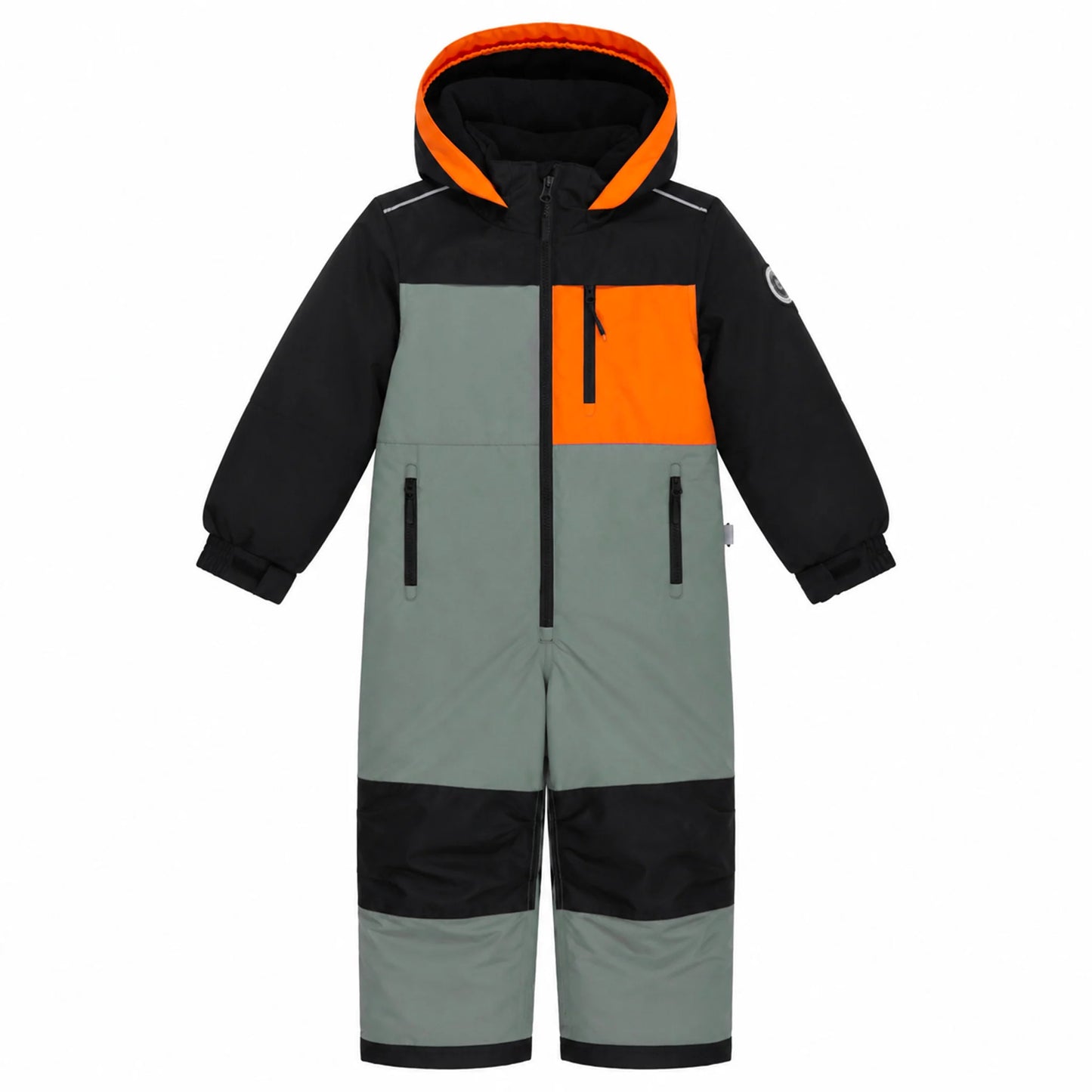 Habit de Neige 1 Pièce - Noir/Sauge - F26PTM609 - 2 à 8 ans