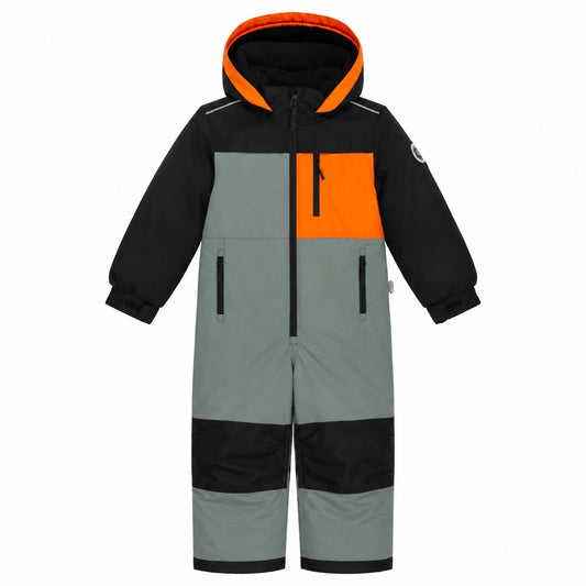 Habit de Neige 1 Pièce - Noir/Sauge - F26PTM609 - 2 à 8 ans