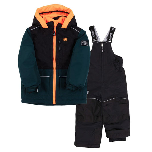 Habit de Neige 2 Pièces - vert - F25M215 -  6 à 10 ans
