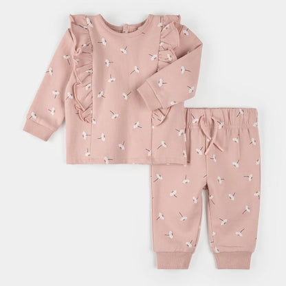Ensemble 2 pièces Chandail et pantalon - Marguerittes - 3 à 24 mois