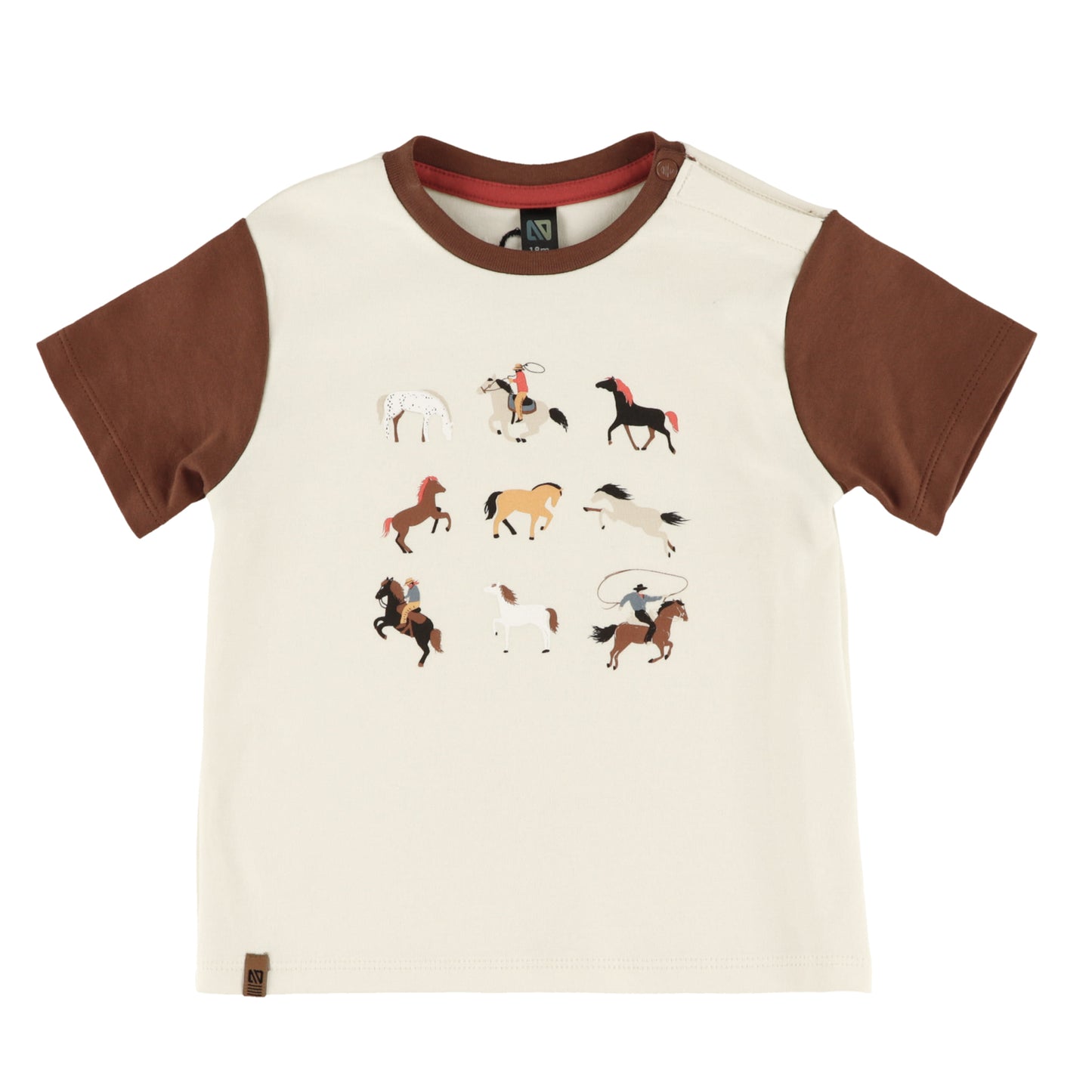 Chandail et Short - À cheval! - S2653-07 - 3 à 24 mois