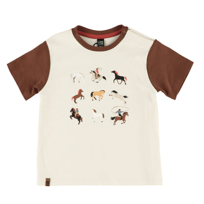 Chandail et Short - À cheval! - S2653-07 - 3 à 24 mois