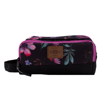 Étui à crayon F25PC102 - Floral noir