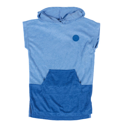 Poncho de plage - S26BP600 - Bleu -  12/24 mois à 14 ans