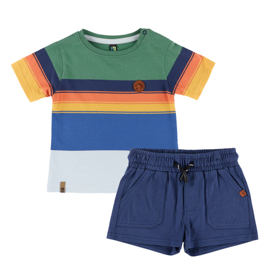 Chandail et Short- Jour de pêche - S2655-04 - 3 à 24 mois