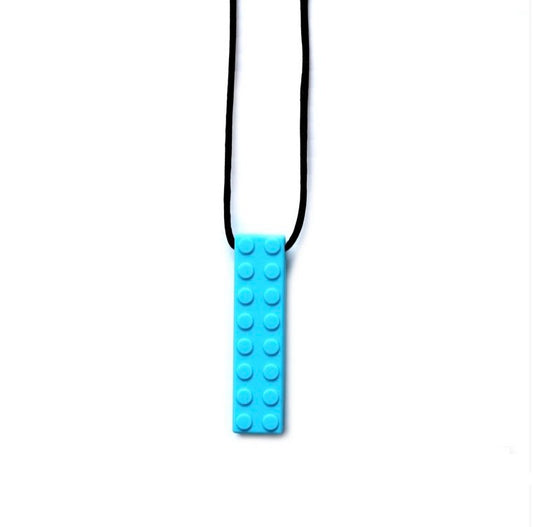 Bulle Pendentif - Bloc lego bleu
