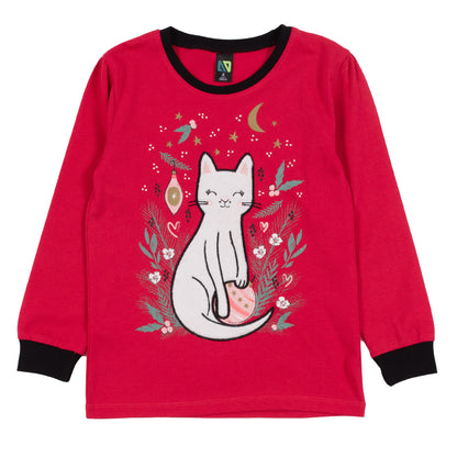 Pyjama Collection des Fêtes -Chat - F24P56 - 2 à 14 ans