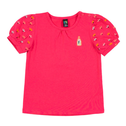 T-shirt - Petite pomme d’amour - S2454-06 - 6 à 24 mois