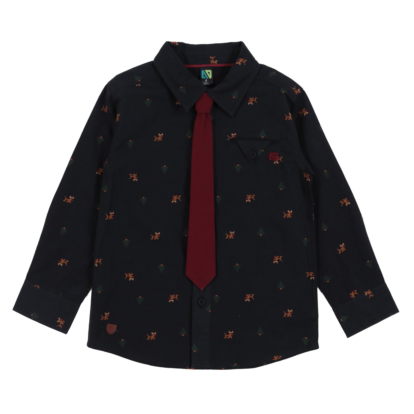 Chemise - Collection des fêtes - F2525-01- 2 à 10 ans