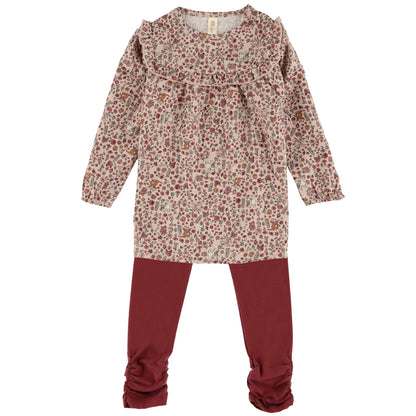 Ensemble tunique et legging - Il était une fois - F2660-06- Nouveau-né à 24 mois
