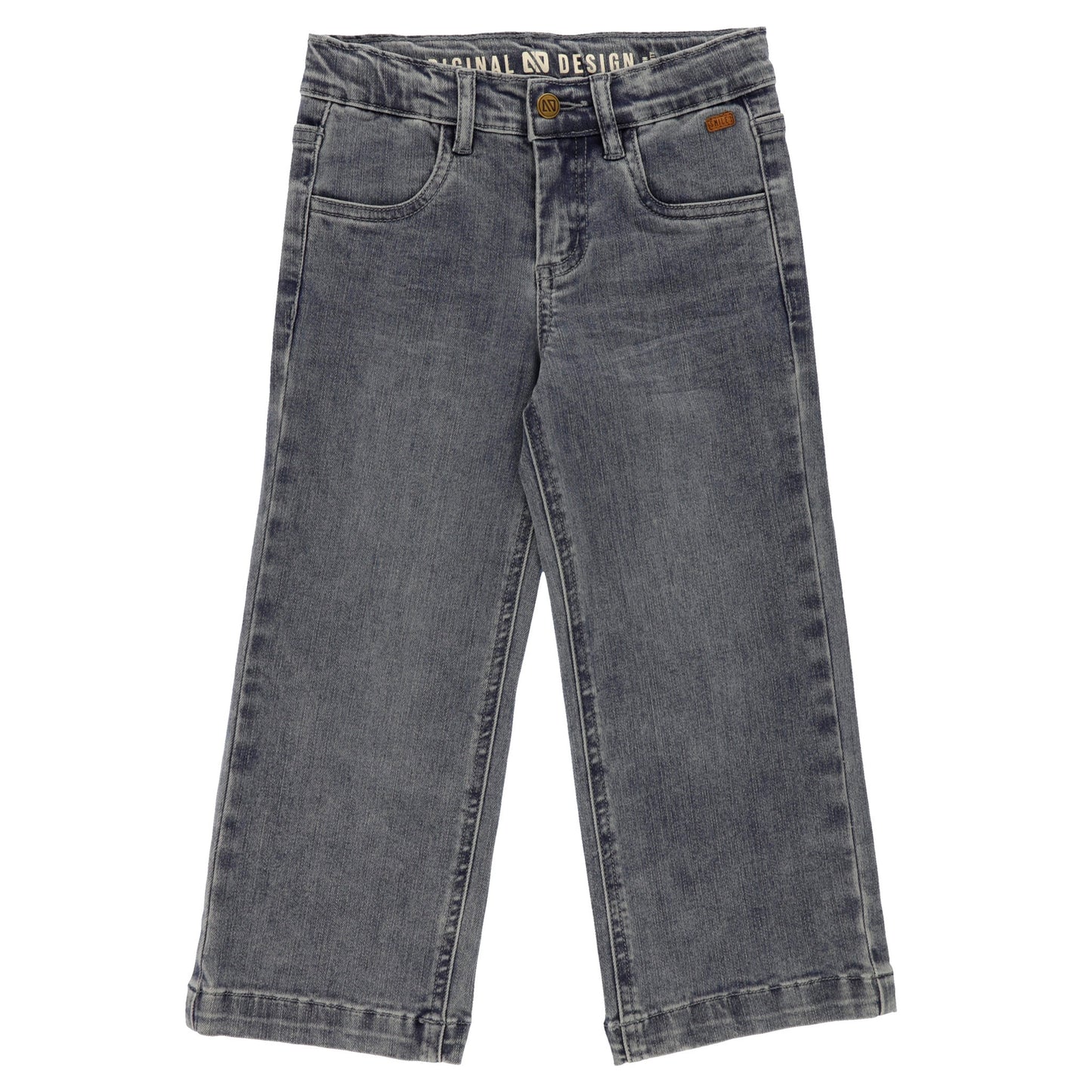 Jeans large - Bonne journée - F2604-11 - 2 à 10 ans