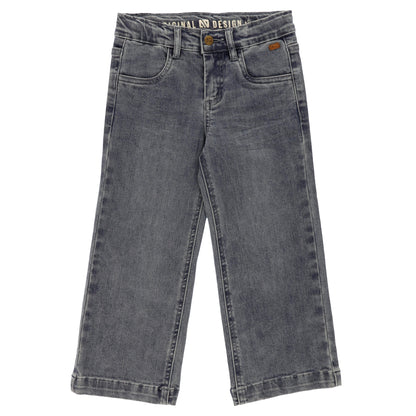 Jeans large - Bonne journée - F2604-11 - 2 à 10 ans