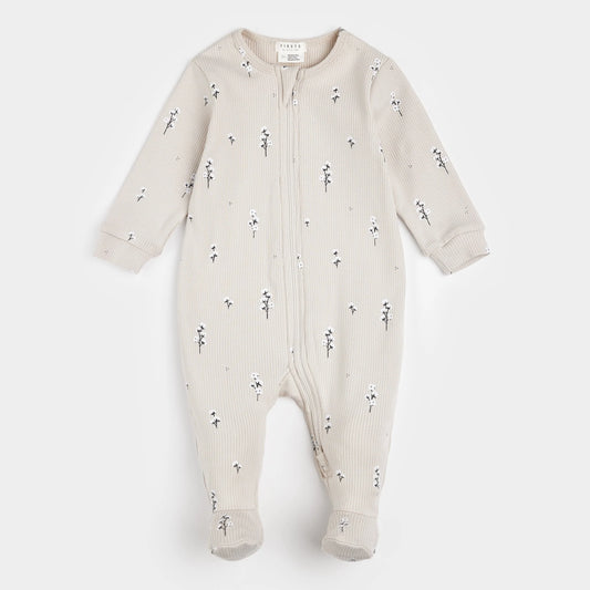 Pyjama « Fleurs de coton » 24FGL26P03B - Nouveau-né à 12M