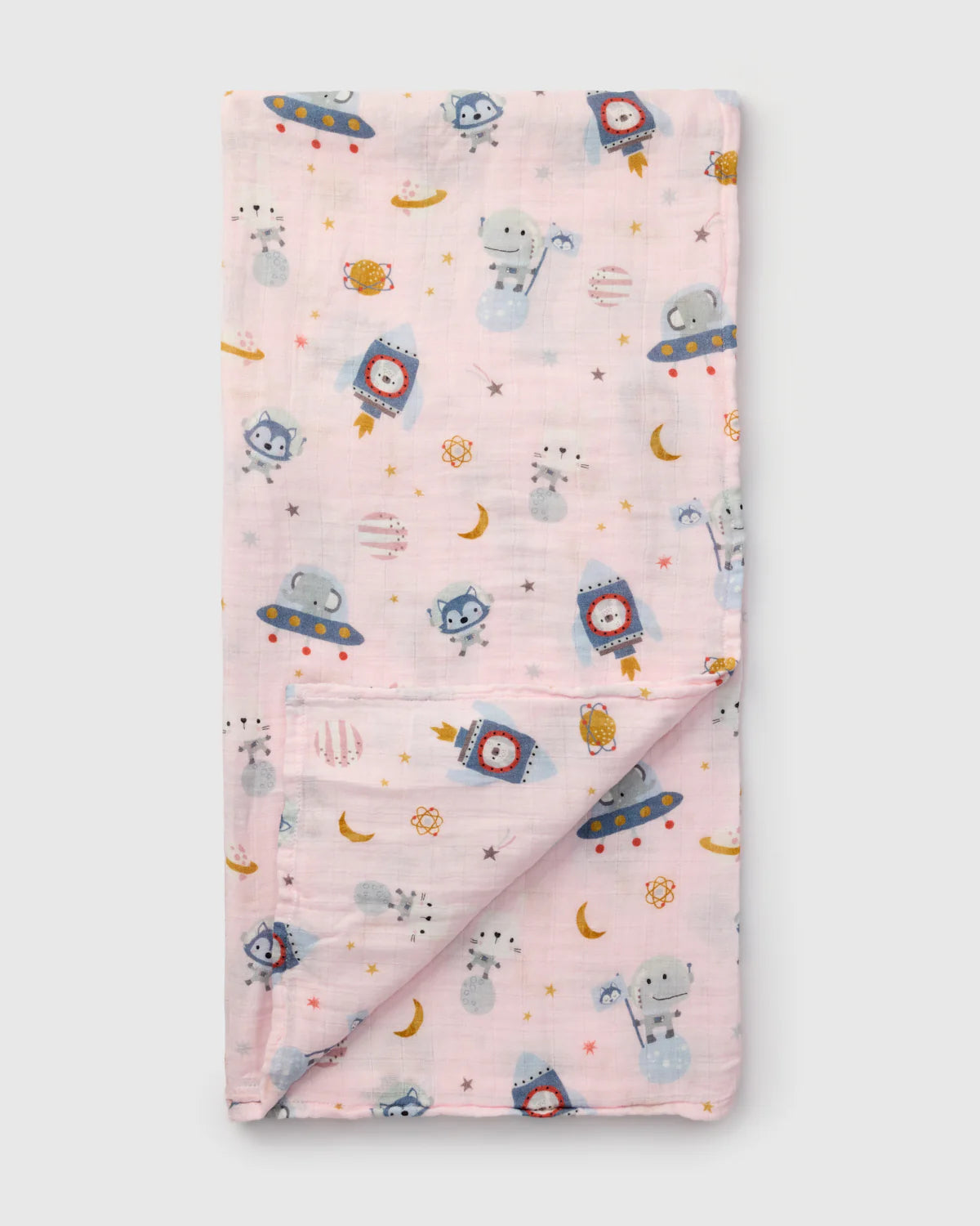 Couverture de mousseline de bambou- Astro Explorers
