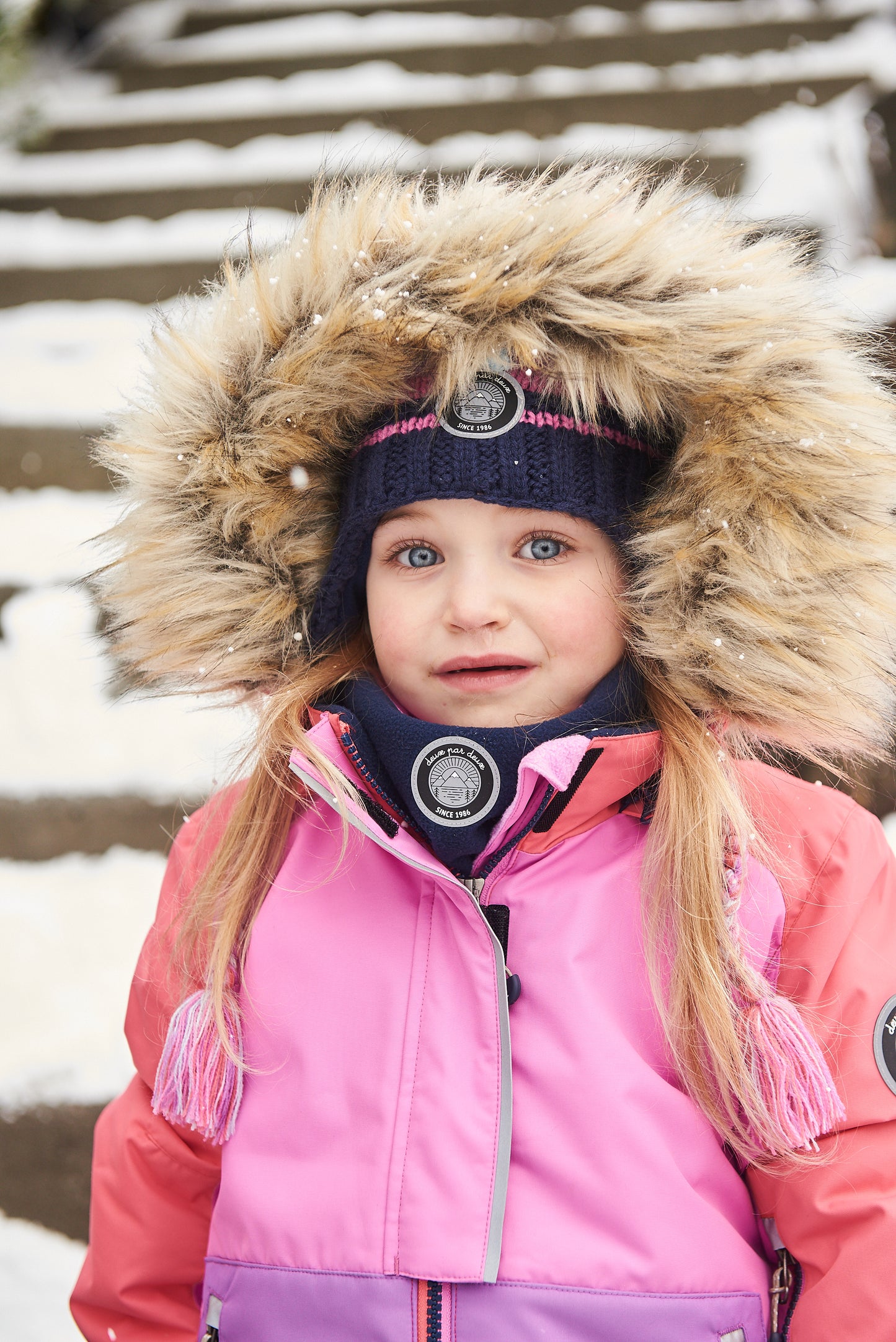 Habit de neige 2 pièces fille - Licornes -  G10I801-012 - 4 à 6 ans