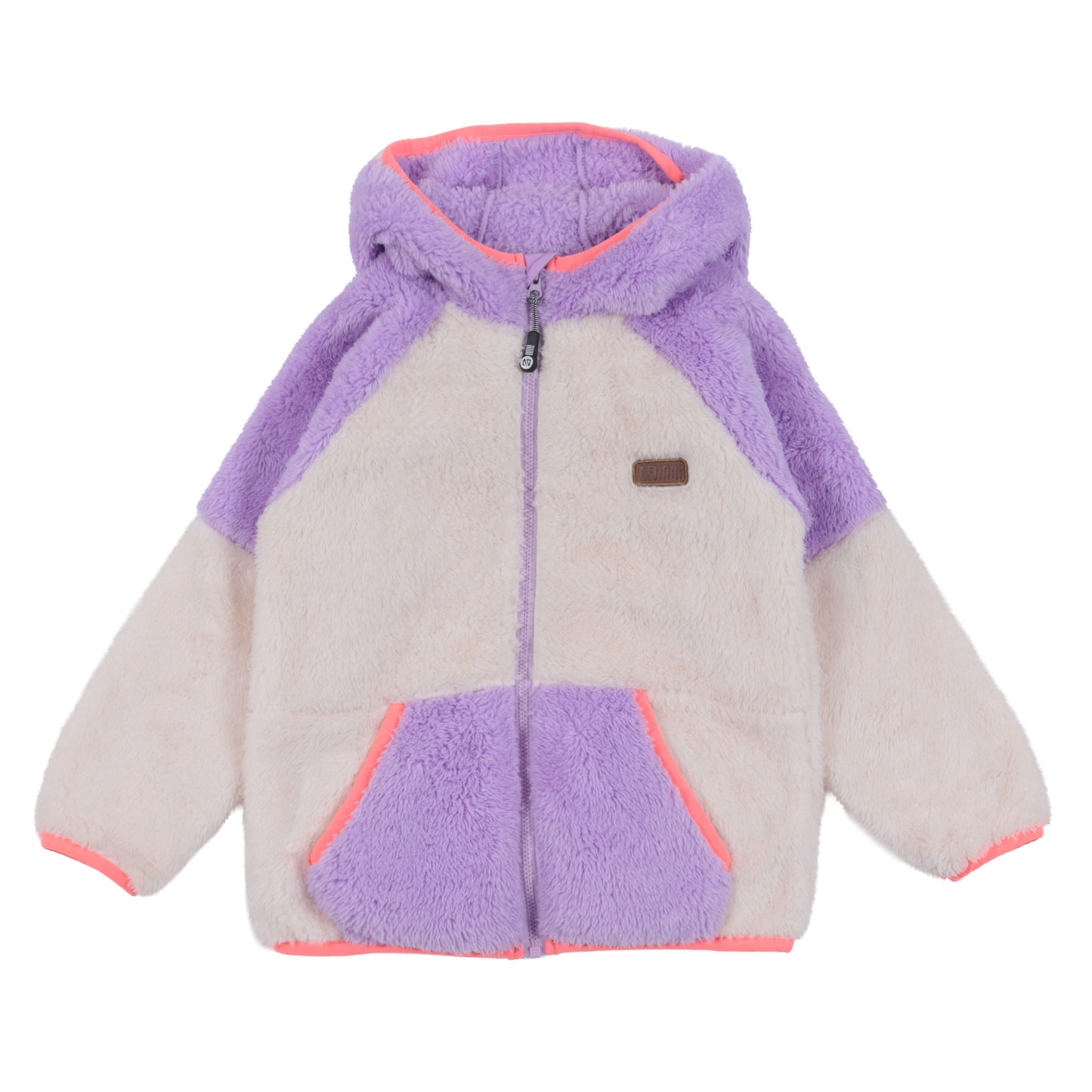 Veste de sherpa - F26VS02 - Ivoire - 2 à 12 ans