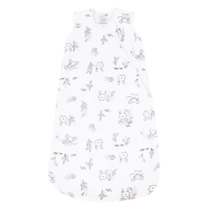 Sac de nuit mousseline de coton - Lapin (0.7 tog)
