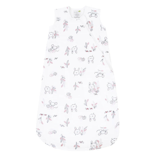 Sac de nuit mousseline de coton - Lapin (0.7 tog)
