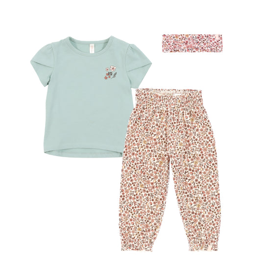 Ensemble chandail et pantalon - Champs de fraises - S2660-05 - Nouveau-né à 24 mois