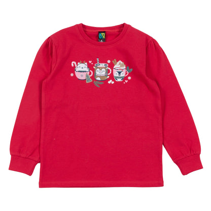 Pyjama deux pièces- Collection des fêtes - F25P60 - 2 à 14 ans