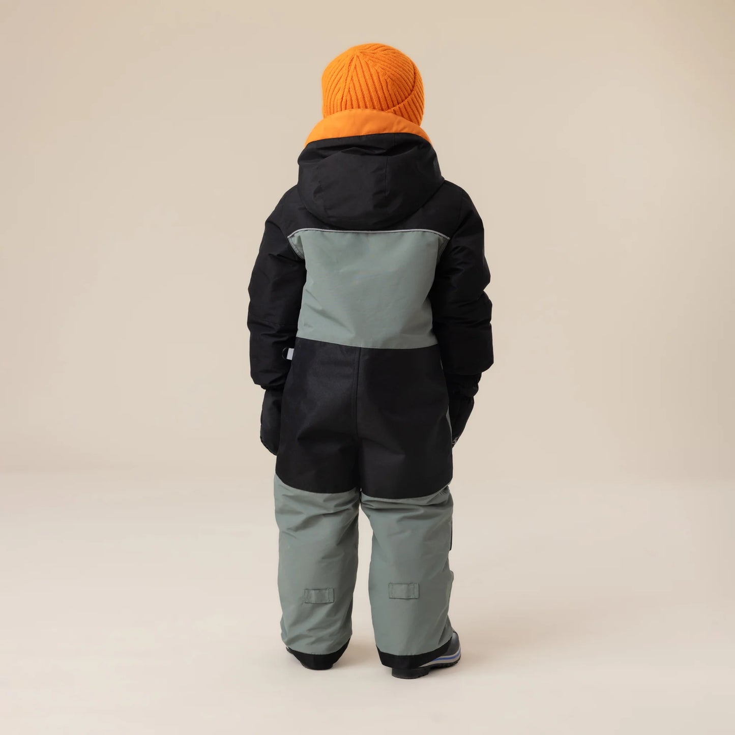 Habit de Neige 1 Pièce - Noir/Sauge - F26PTM609 - 2 à 8 ans