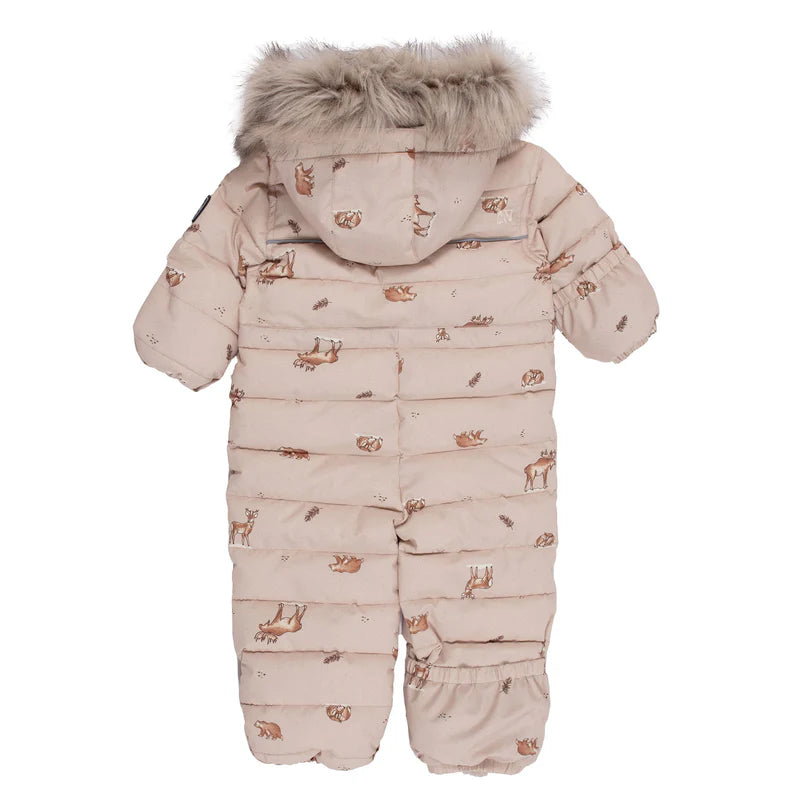 Habit de Neige 1 Pièces - Beige- F25M405 - 6 à 24 mois