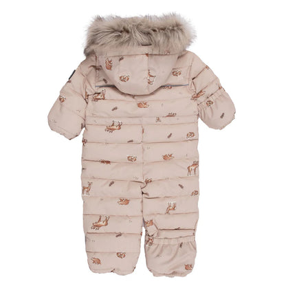 Habit de Neige 1 Pièces - Beige- F25M405 - 6 à 24 mois