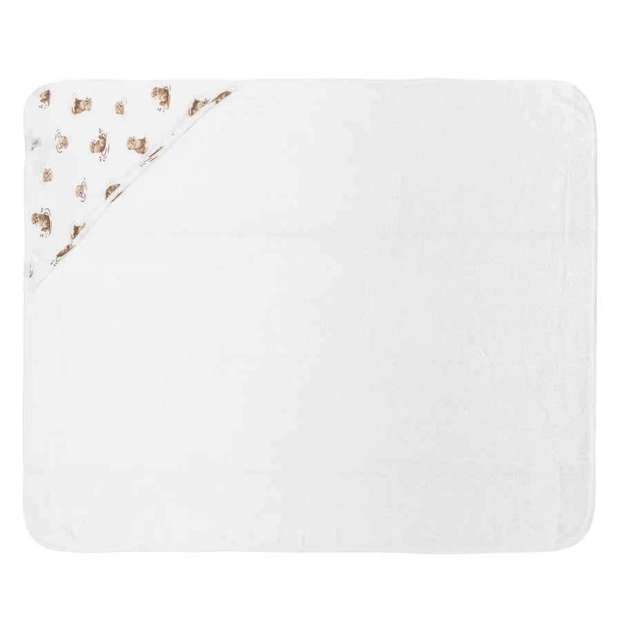 Serviette en bambou - Loutres