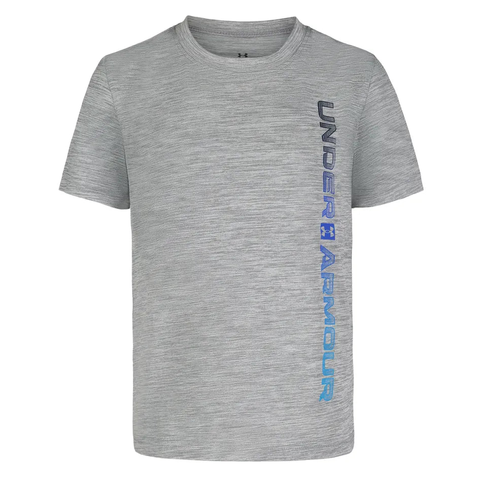 T-Shirt Vertical Wordmark - Gris - 4 à 7 ans