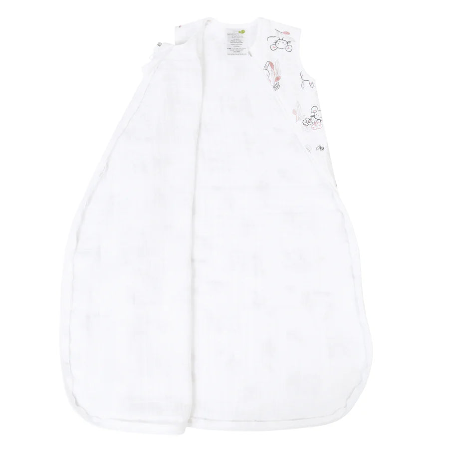 Sac de nuit mousseline de coton - Lapin (0.7 tog)