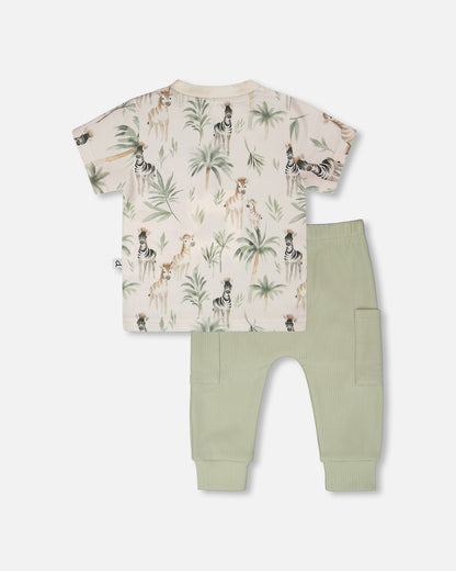 Ensemble chandail et pantalon - H30C14_3H054 - 3 à 24 mois