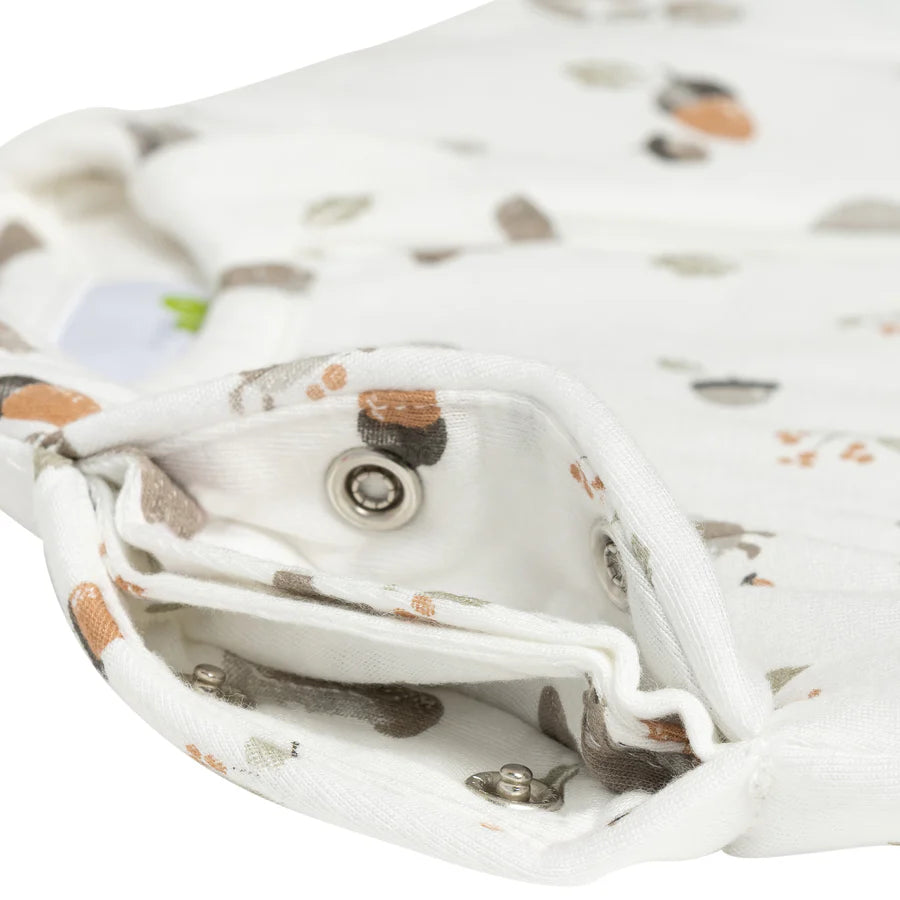 Sac de nuit pour nouveau-né en bambou - Écureuil (1.0 tog)