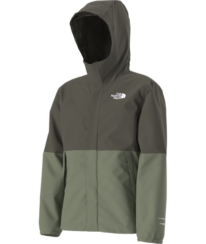 Manteau Mi-Saison WARM ANTORA - New Taupe Green/Bark Mist -7-12 ans