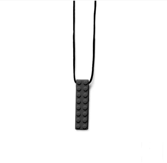 Bulle Pendentif - Bloc lego noir