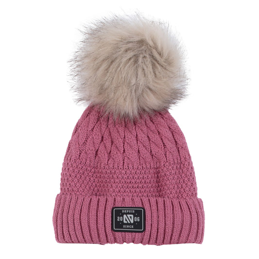 Tuque d’hiver - F25TU250 - Orchidée fumée - 7/14 ans