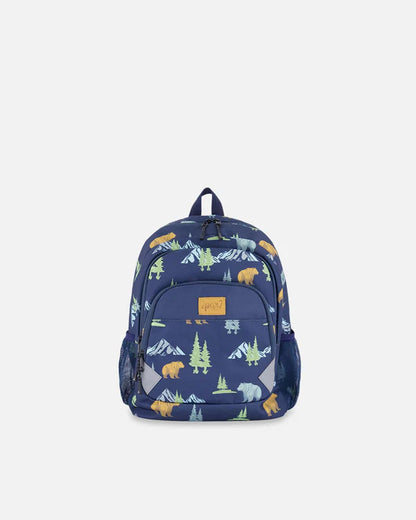 Sac À Dos Noir pour touts petits H20ZSD2_030 - Marine Imprimé Animaux
