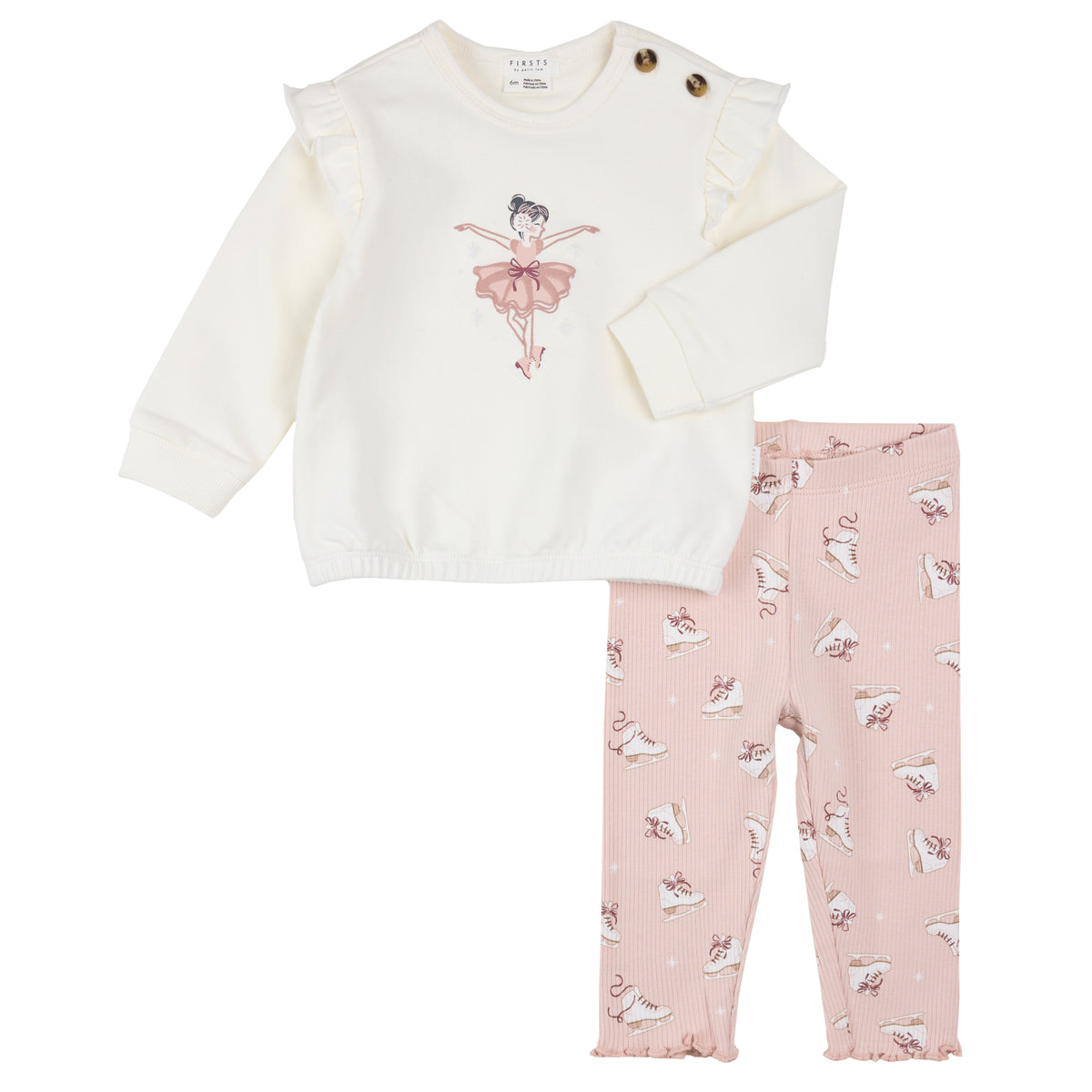 Ensemble chandail et legging - 26FGW37E30-B - 3 à 24 mois