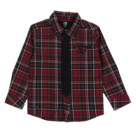 Chemise - Collection des fêtes - F2525-05- 2 à 10 ans