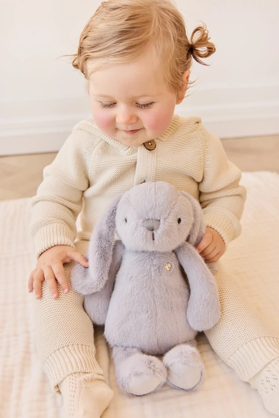 PELUCHE PÉNÉLOPE LE LAPIN - SILVER
