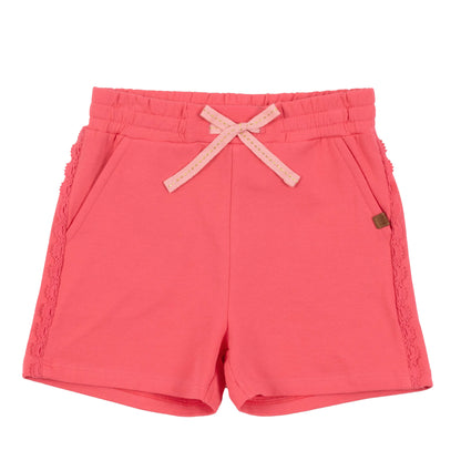 Culotte courte rose - Douce coccinelle - S2504-07 - 2 à 10 ans
