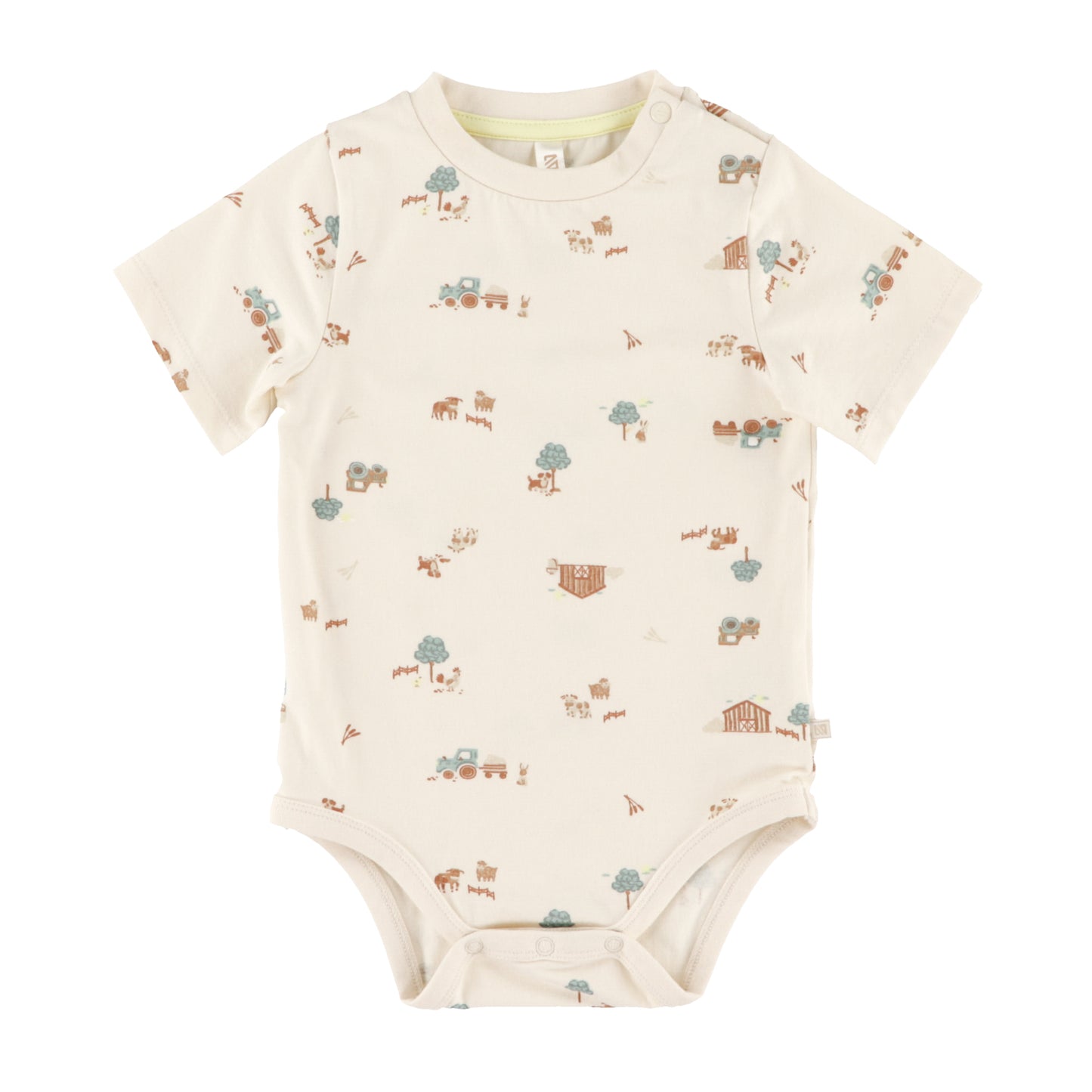 Ensemble cache-couche et Short - Journée à la ferme S2659-05 - Nouveau-né à 24 mois