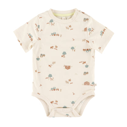 Ensemble cache-couche et Short - Journée à la ferme S2659-05 - Nouveau-né à 24 mois