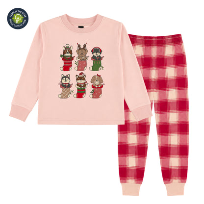 Pyjama - F26P66 - Pyjamas des fêtes - 2 à 14 ans