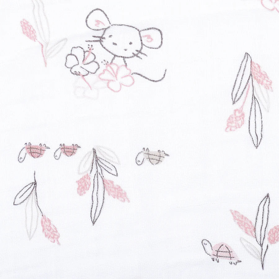 Couverture de mousseline - Lapin