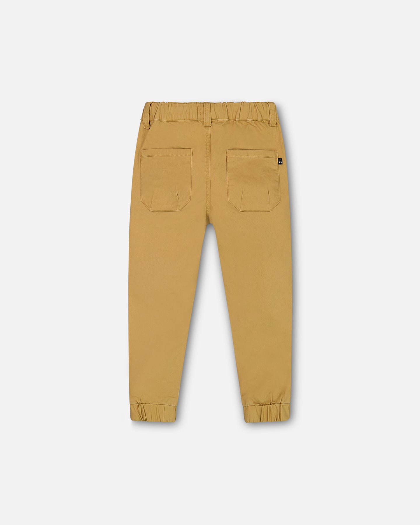 Jogger en twill extensible - Tan-  F30YB22-172 - 2 à 12 ans