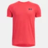 T-shirt UA Tech™ 2.0 Short Sleeve - Rouge - 7 à 14 ans