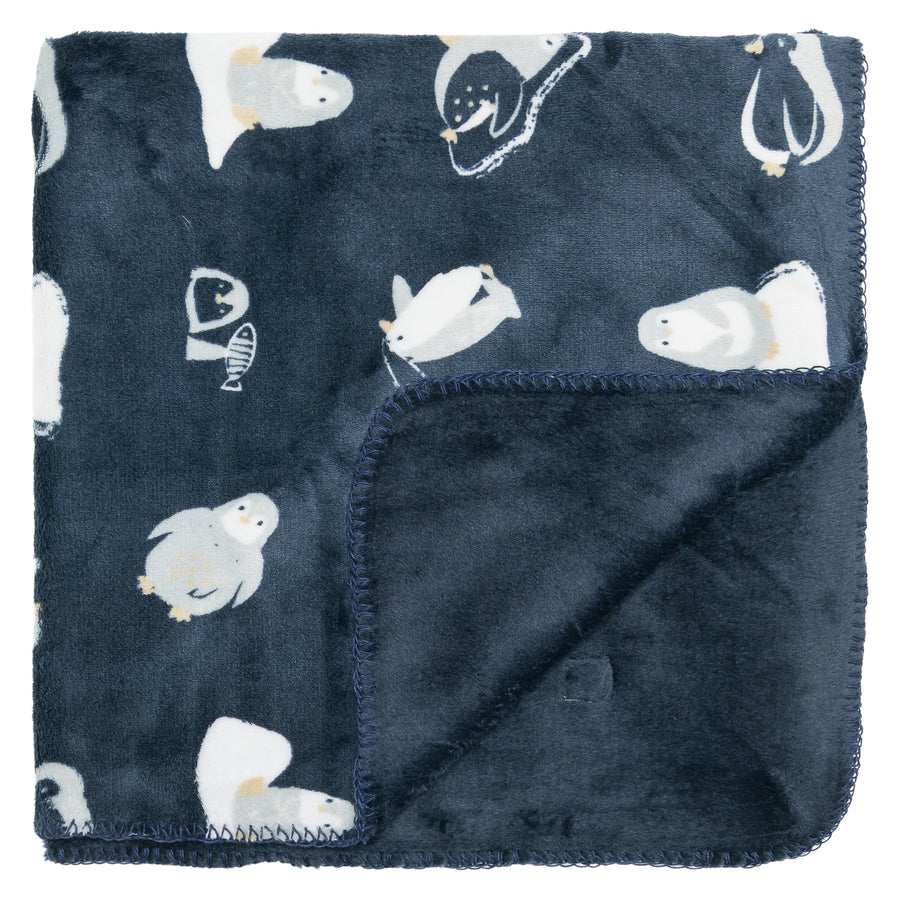 Couverture en peluche - Pingouin