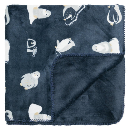 Couverture en peluche - Pingouin