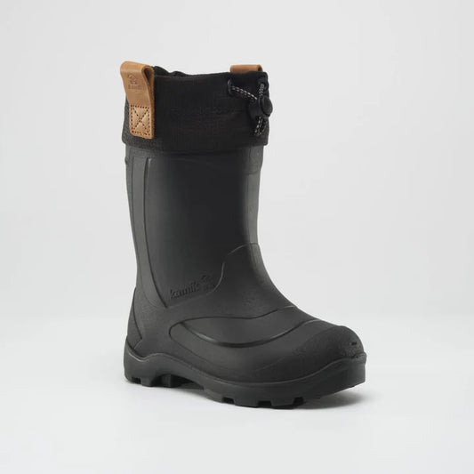 Bottes de pluie doublée TUNDRA - Noir - 8E à 13E
